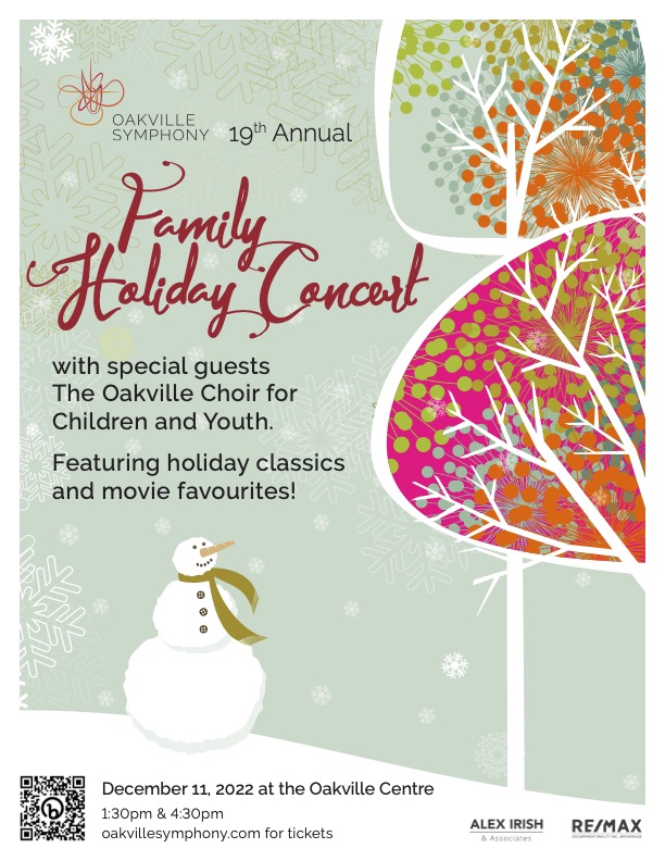 Family Holiday Concert poster